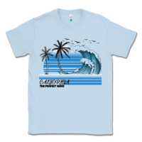 Dusty Blue California The Perfect Wave Classic Tee - Bettercallsaul