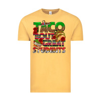 Vintage Mustard Taco 'Bout Great Students Vintage Tee - texasbilliewilder