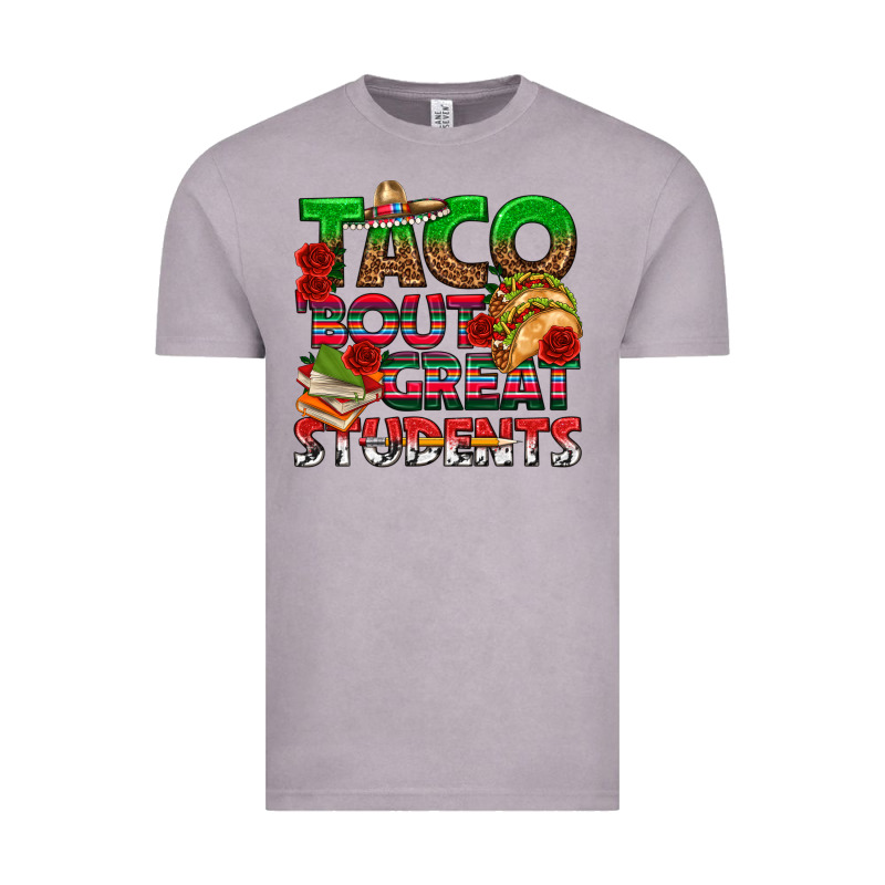 Taco 'bout Great Students Vintage Tee by texasbilliewilder | Teevron