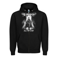 Black eric draven it can't rain all the time 1 Zipper Hoodie - tuanDangUi