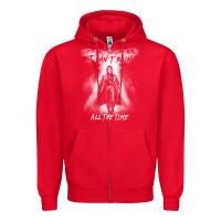 Eric Draven It Can't Rain All The Time 1 Zipper Hoodie | Teevron