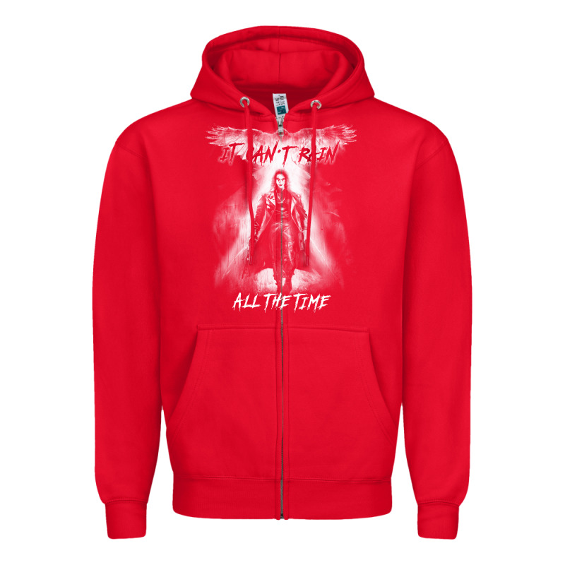 Eric Draven It Can't Rain All The Time 1 Zipper Hoodie by tuanDangUi | Teevron