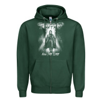 Sports Green eric draven it can't rain all the time 1 Zipper Hoodie - tuanDangUi