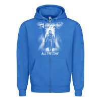 True Royal eric draven it can't rain all the time 1 Zipper Hoodie - tuanDangUi