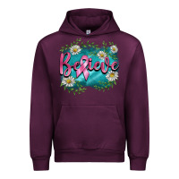 Mauve Wine breast cancer believe Urban Hoodie - BarkalooDesign