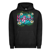 Pigment Black breast cancer believe Urban Hoodie - BarkalooDesign