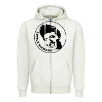 Oatmeal Heather little richard   rock'n'roll legend Zipper Hoodie - tuanDangUi