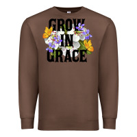 Chestnut Grow In Grace Premium Sweatshirt - LillyAllenDesigns