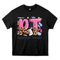Black respiratory therapist Heavy Core Tee - MaliasSmallBusiness