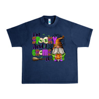 Navy I'm Spooky and I Gnome It Urban Heavy Tee - texasbilliewilder