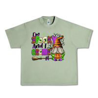 Oil Green I'm Spooky and I Gnome It Urban Heavy Tee - texasbilliewilder