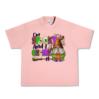 Salmon I'm Spooky and I Gnome It Urban Heavy Tee - texasbilliewilder