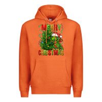 Carrot merry christmas dragon Premium Hoodie - FaDigitalArtStudio
