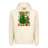 Sandshell merry christmas dragon Premium Hoodie - FaDigitalArtStudio