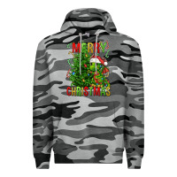 Slate Camo merry christmas dragon Premium Hoodie - FaDigitalArtStudio