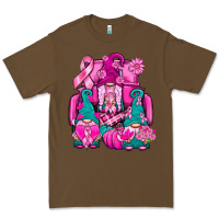 Cacao Breast Cancer Gnomies Truck Premium Tee - BundleAndBundleShop