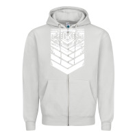 Dove Grey girls' frontline griffin & kryuger Zipper Hoodie - tuanDangUi