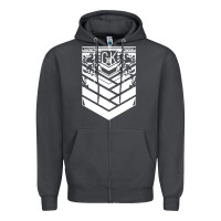 Smoke girls' frontline griffin & kryuger Zipper Hoodie - tuanDangUi