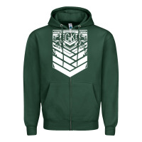 Sports Green girls' frontline griffin & kryuger Zipper Hoodie - tuanDangUi