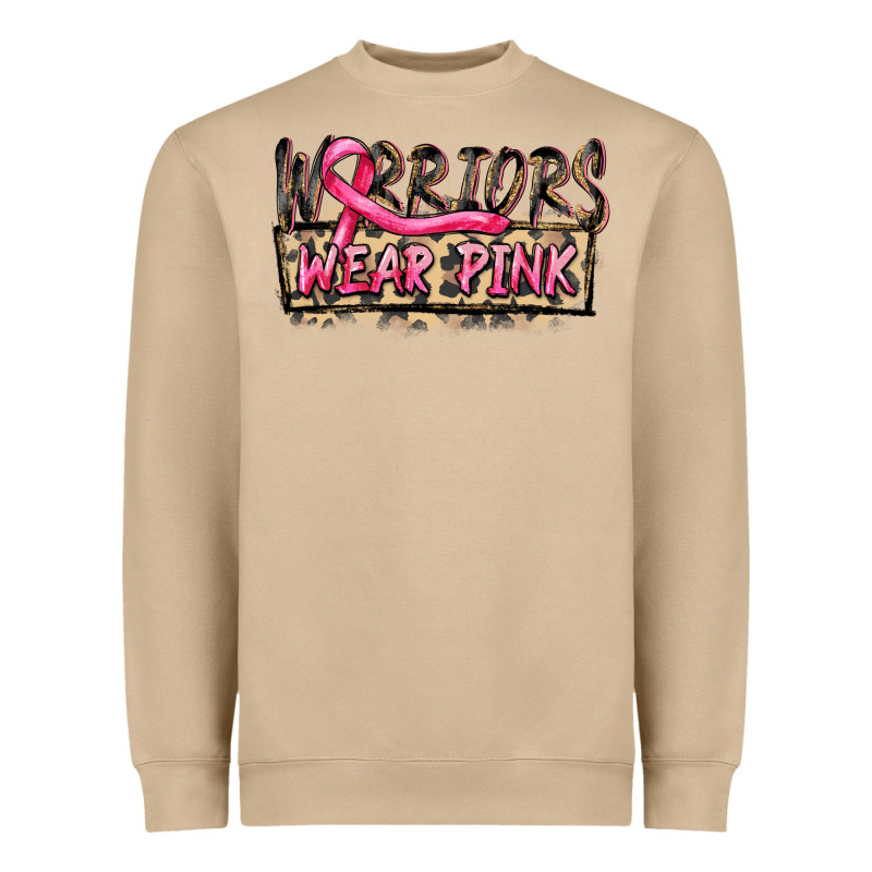 Warriors Wear Pink Heavyweight Sweatshirt by FaDigitalArtStudio | Teevron