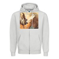 Dove Grey sasha & digweed Zipper Hoodie - tuanDangUi