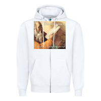 White sasha & digweed Zipper Hoodie - tuanDangUi