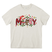 Cream merry Heavy Core Tee - MaliasSmallBusiness
