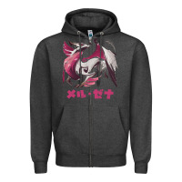 Charcoal Heather monster hunter rise sunbreak malzeno kanji Zipper Hoodie - tuanDangUi
