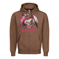 Chestnut monster hunter rise sunbreak malzeno kanji Zipper Hoodie - tuanDangUi