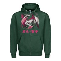 Sports Green monster hunter rise sunbreak malzeno kanji Zipper Hoodie - tuanDangUi