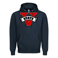 Navy valdosta state Zipper Hoodie - tuanDangUi