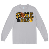 Moon Dust Game day yellow and black team color Long Sleeve Tee - HowdyJamesFarm