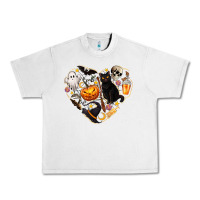 Lunar Rock Halloween Heart Urban Heavy Tee - texasbilliewilder