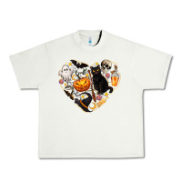 Pistachio Halloween Heart Urban Heavy Tee - texasbilliewilder