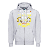 Heather Grey hearing aid gift funny deaf awareness t shirt Zipper Hoodie - tuanDangUi