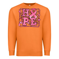 Carrot hope breast cancer awareness ribbon Premium Sweatshirt - LillyAllenDesigns