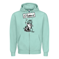 Seafoam retro man postcard records Zipper Hoodie - tuanDangUi