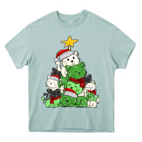 Arona Christmas cat tree Heavy Core Tee - MaliasSmallBusiness