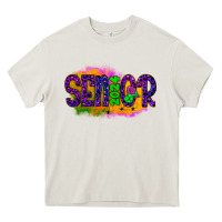 Cream senior 2024 halloween Heavy Core Tee - JahusDesignShop