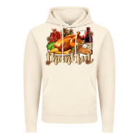 Vintage Artic Thankful with Turkey Vintage Hoodie - texasbilliewilder