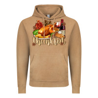 Vintage Camel Thankful with Turkey Vintage Hoodie - texasbilliewilder