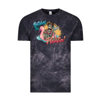 Cloud Black Bitches be floatin' skeleton summer Vintage Tee - NancyCooperArtShop