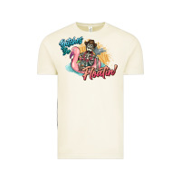 Vintage Arctic Bitches be floatin' skeleton summer Vintage Tee - NancyCooperArtShop