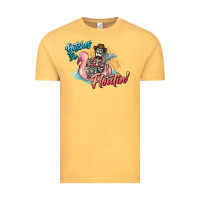 Vintage Mustard Bitches be floatin' skeleton summer Vintage Tee - NancyCooperArtShop
