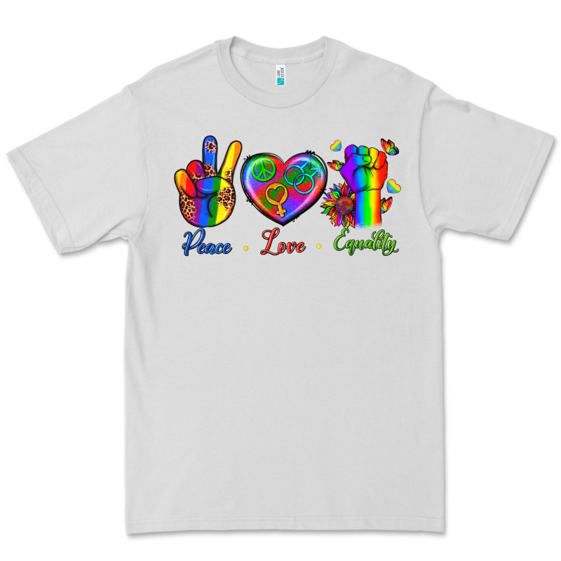 Peace Love Equality Premium Tee by BundleAndBundleShop | Teevron