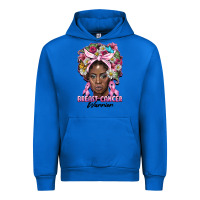 Cobalt breast cancer warrior black woman Urban Hoodie - BarkalooDesign