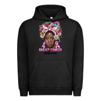 Pigment Black breast cancer warrior black woman Urban Hoodie - BarkalooDesign