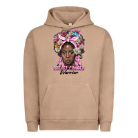 Pigment Burro breast cancer warrior black woman Urban Hoodie - BarkalooDesign