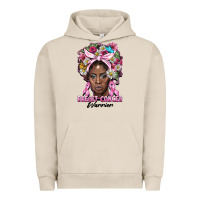 Pigment French Oak breast cancer warrior black woman Urban Hoodie - BarkalooDesign