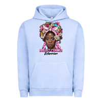 Pigment Grape Ice breast cancer warrior black woman Urban Hoodie - BarkalooDesign
